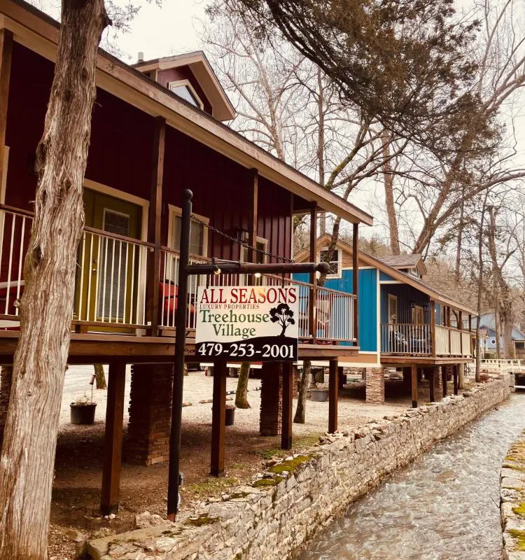 All Seasons Treehouse Village hotel hero