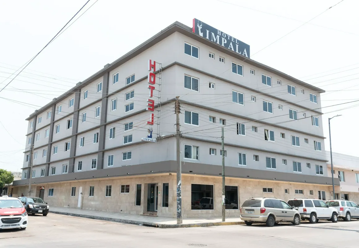 Impala Hotel in front of the ADO hotel hero