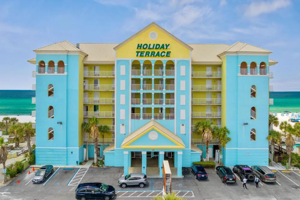 Holiday Terrace Beachfront Hotel, a By The Sea Resort hotel hero