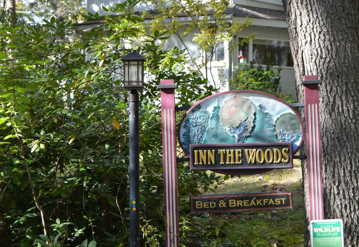 Inn the Woods Bed and Breakfast hotel hero