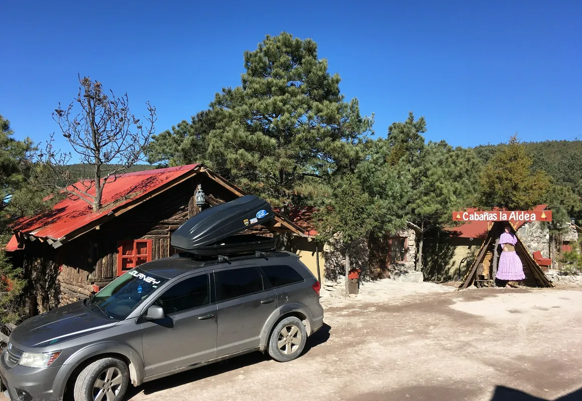 Cabañas La Aldea hotel hero