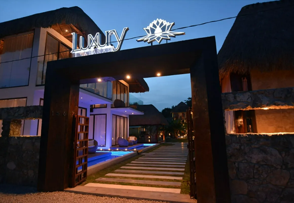 Cabañas Luxury Bacalar hotel hero