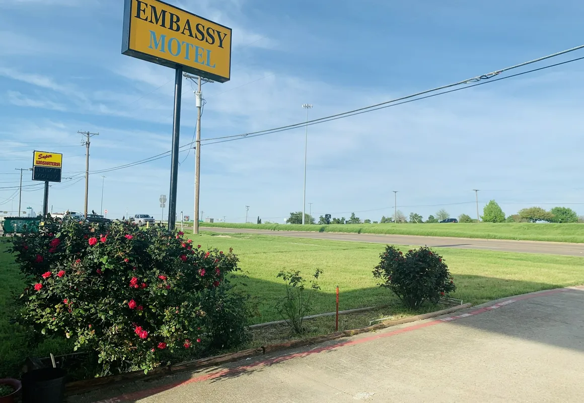 Embassy motel hotel hero