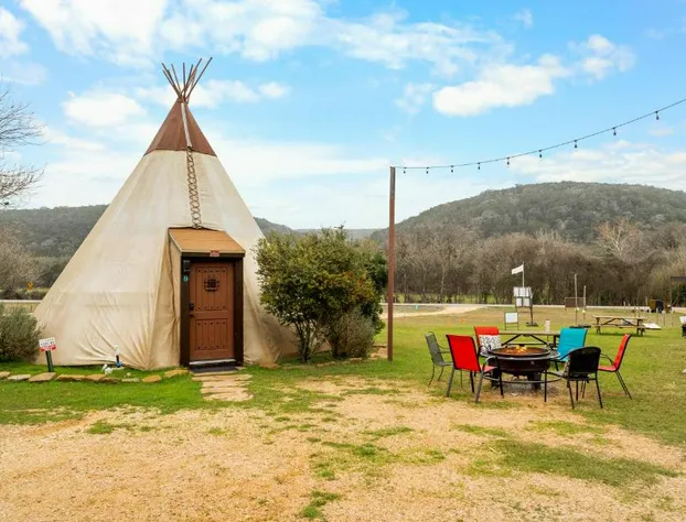 Tipis on the Guadalupe hotel detail image 3