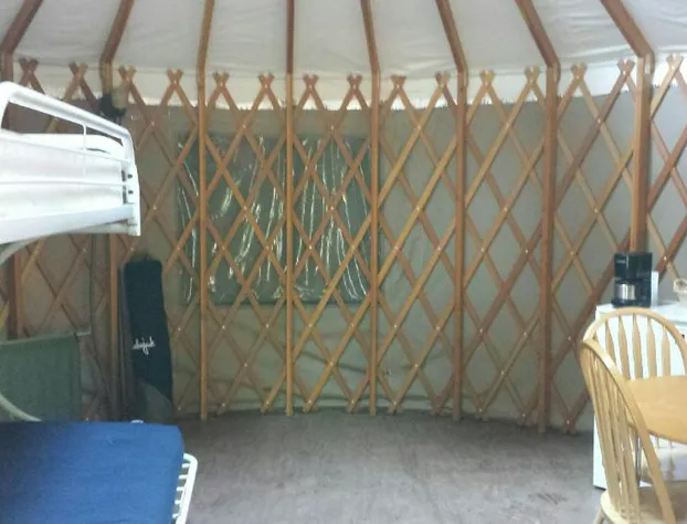 Snowflower Camping Resort 16 ft. Yurt 10 hotel detail image 1