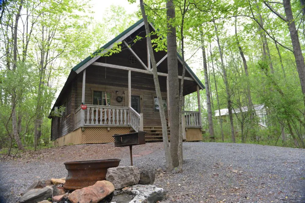 Appalachian Camping Resort Log Home 6 hotel hero