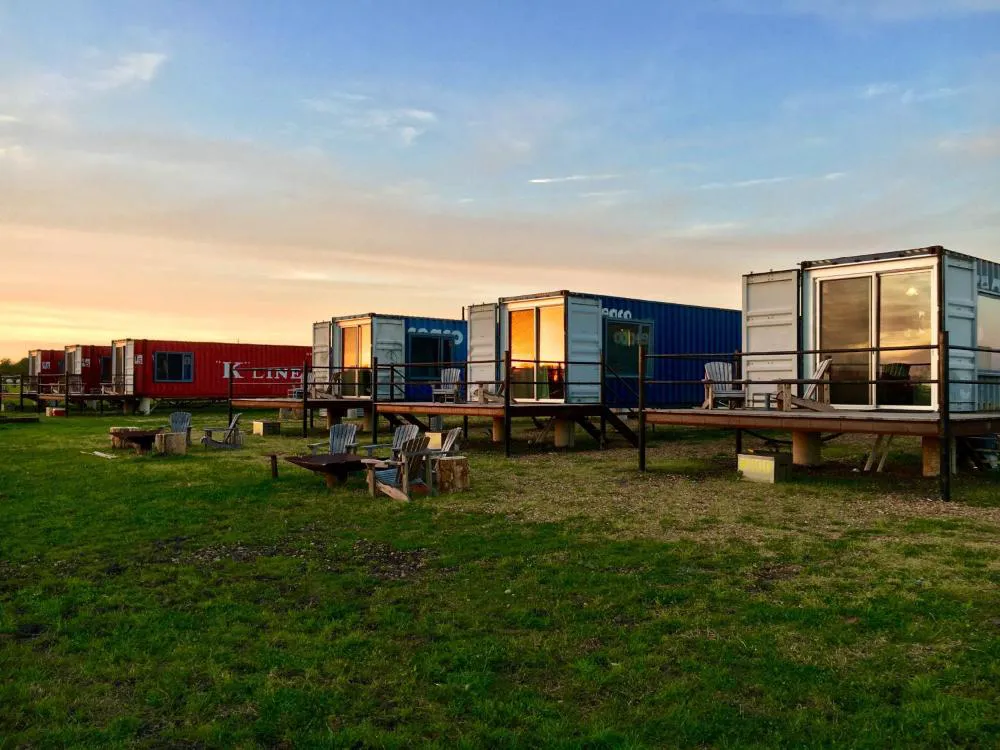 Flophouze Shipping Container Hotel hotel hero