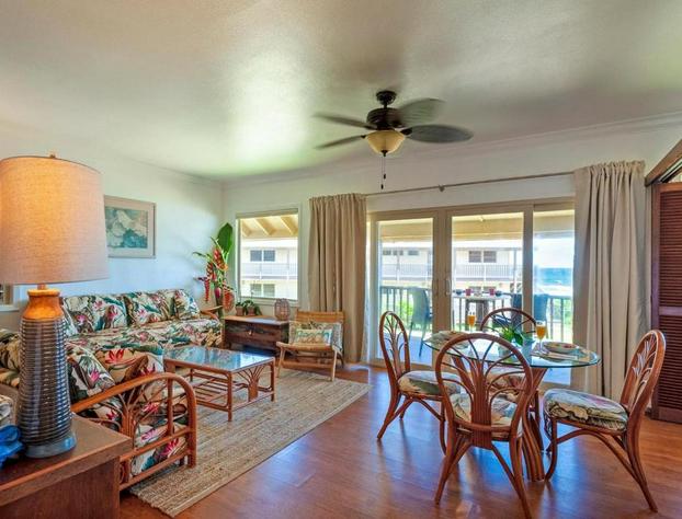 Hanalei Colony Resort J3 - steps to the sand oceanfront views all around! hotel detail image 1