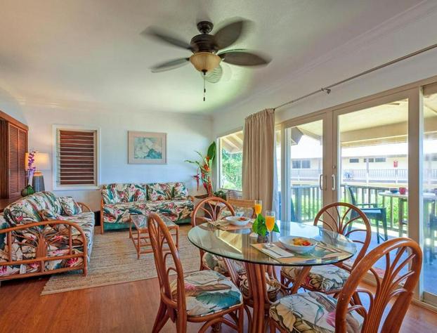 Hanalei Colony Resort J3 - steps to the sand oceanfront views all around! hotel detail image 4
