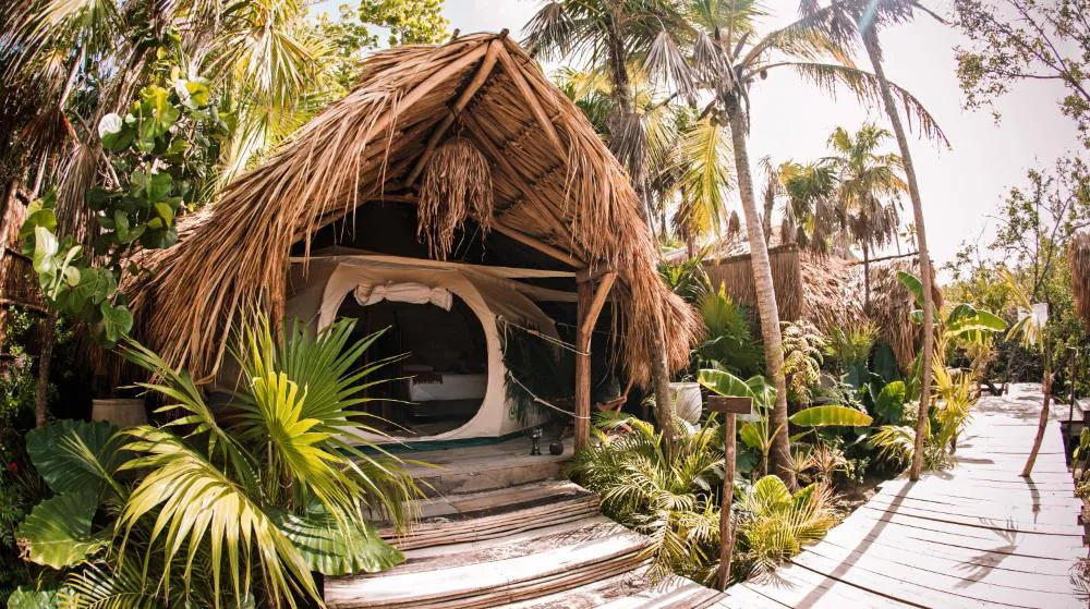 Uman Glamping & Cenote Tulum hotel hero