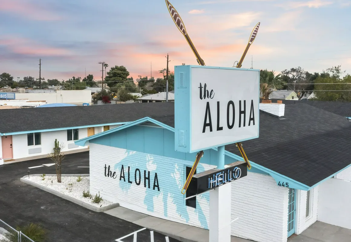 The Aloha hotel hero