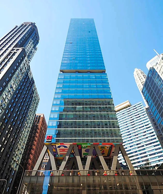 citizenM Chicago Downtown hotel hero