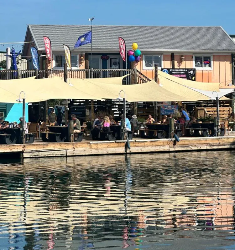 Aqua Lodges at Hurricane Hole Marina hotel hero