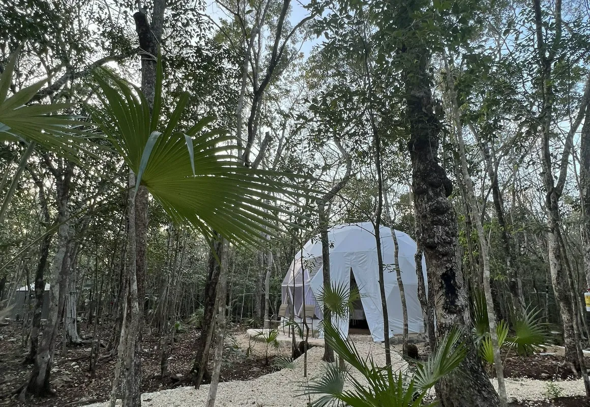 Glamping Mayan Glam hotel hero