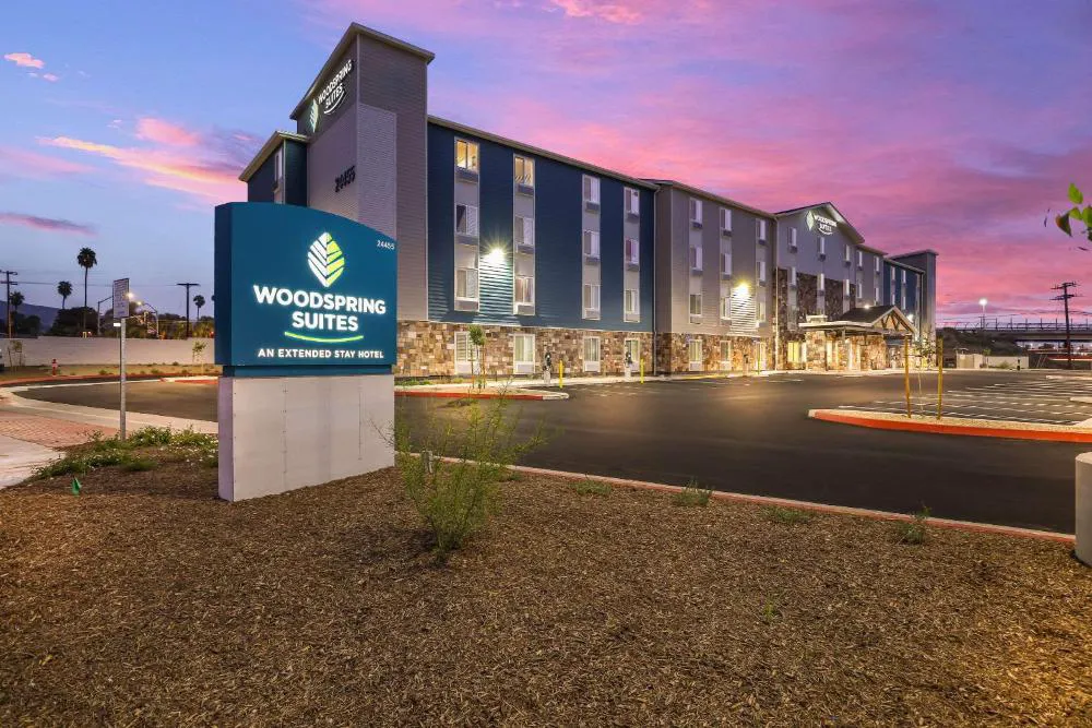 WoodSpring Suites Moreno Valley hotel hero