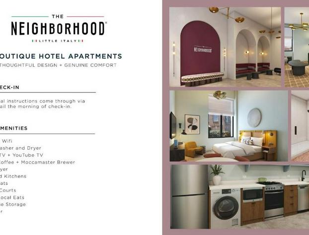 The Neighborhood Hotel - Little Italy One Bedroom w Balcony hotel detail image 1