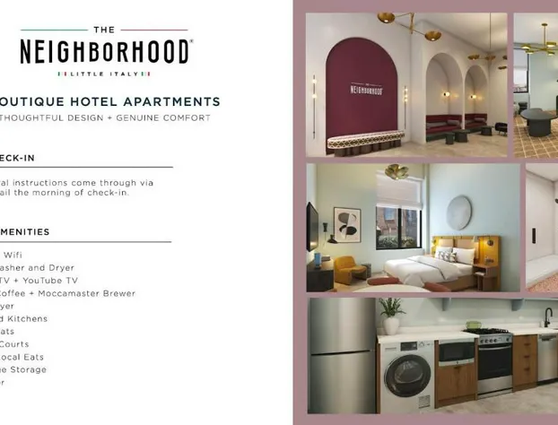 The Neighborhood Hotel - Little Italy One Bedroom w Balcony hotel detail image 3