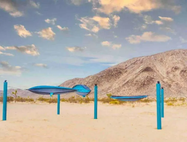 The Falcon Inn hot tub starry skies and hammocks hotel detail image 3