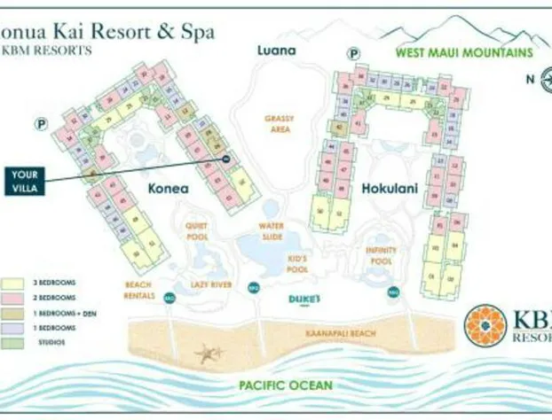 K B M Resorts- HKK-104 Gorgeous resort view 2bed 2ba with large lanai hotel detail image 2