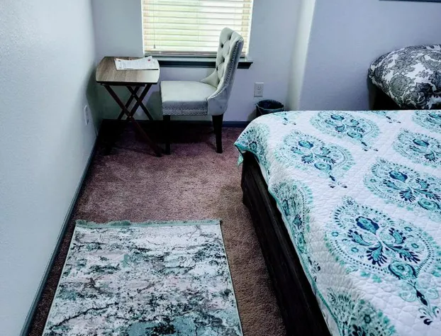 Classy and Calm Tithonia -bedroom with private bathroom hotel detail image 1